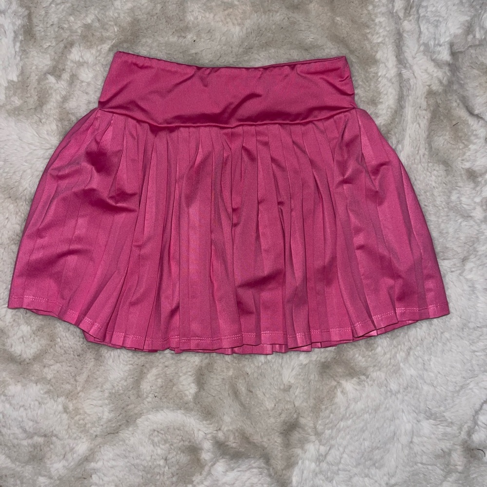 art class Girls Pink Pleated Skort Sz 8(M)
